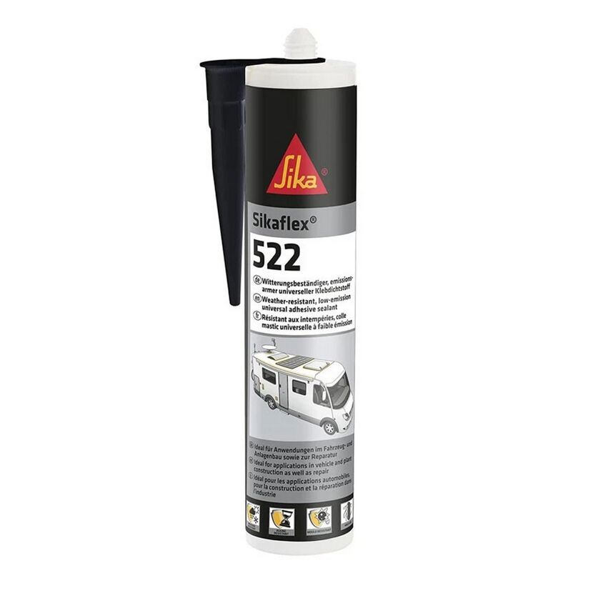 Montagekleber 'Sikaflex®-522' schwarz 300 ml