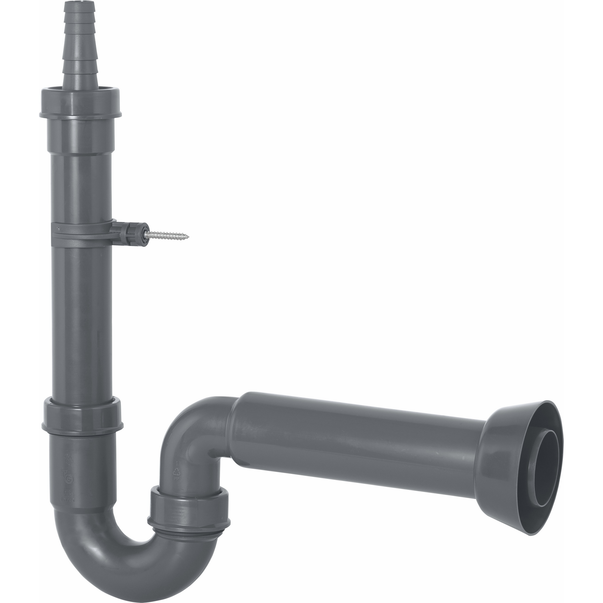 Gerätegeruchverschluss-Siphon 1 1/2"x Ø 50 mm