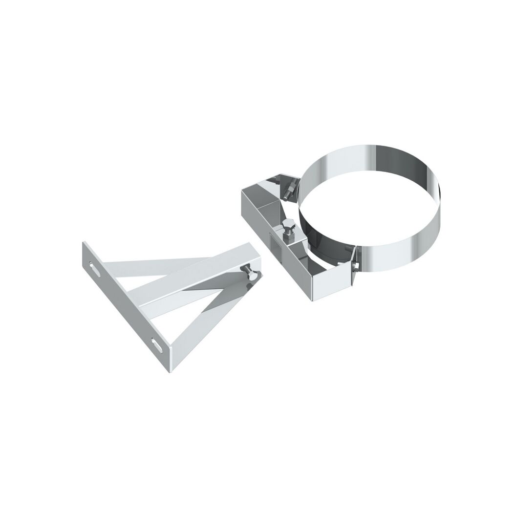Wand- u. Kopfteil für Wandabstandshalter 'Zitec-Eco' DW Ø 180 mm