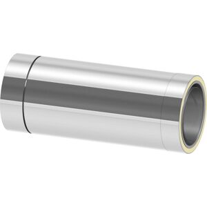 Längenelement 'Zitec-Eco' 500 mm mit integriertem Wandfutter kürzbar DW Ø 150 mm