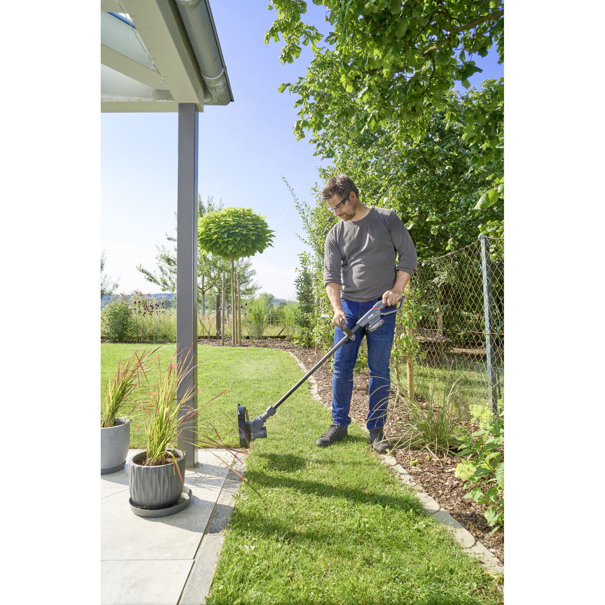 Akku-Rasentrimmer GTD 1830 Greenline 18/36 V mit Akku und Ladegerät 30 cm