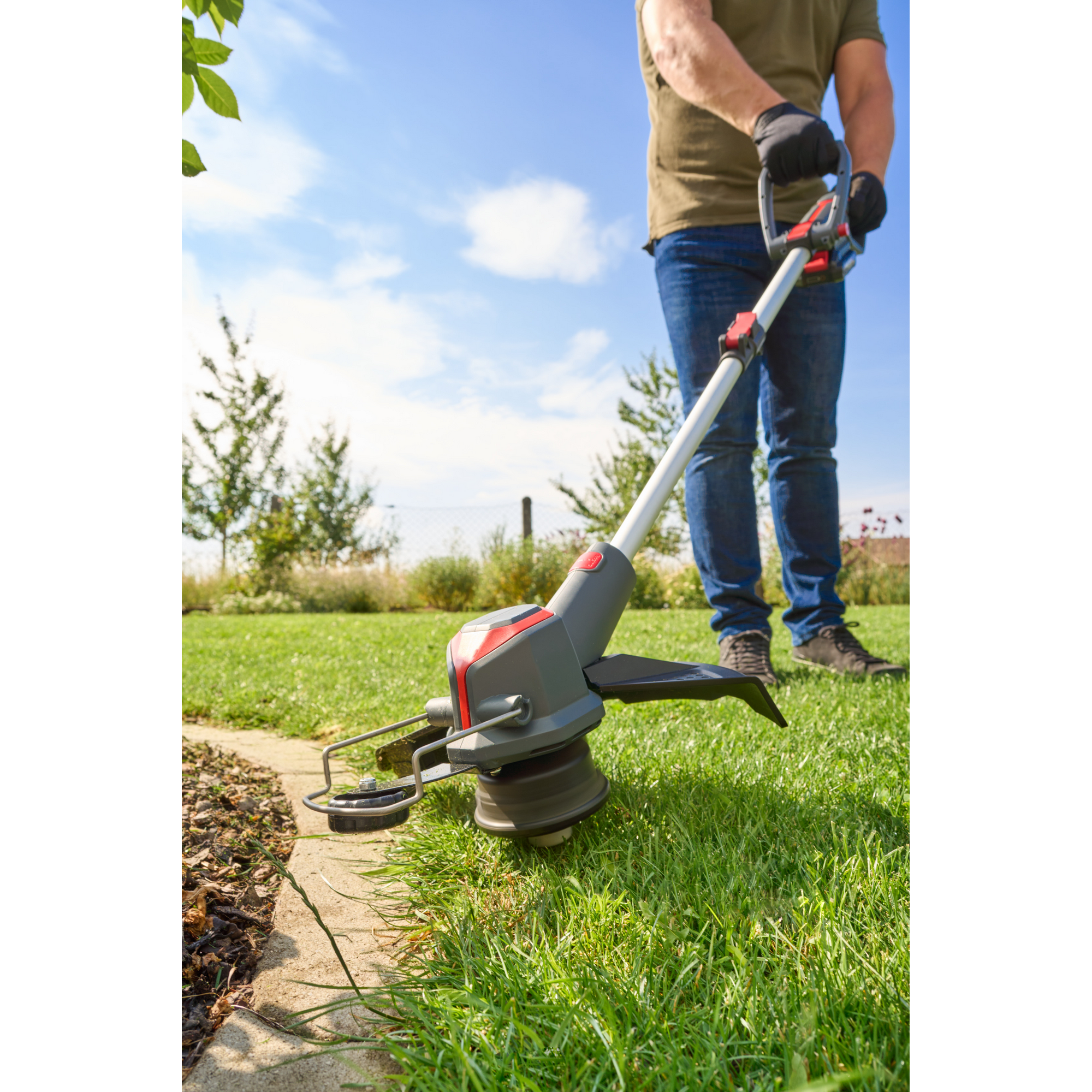 Akku-Rasentrimmer 'GTD 1833 Greenline' 18/36 V mit Akku und Ladegerät 33 cm