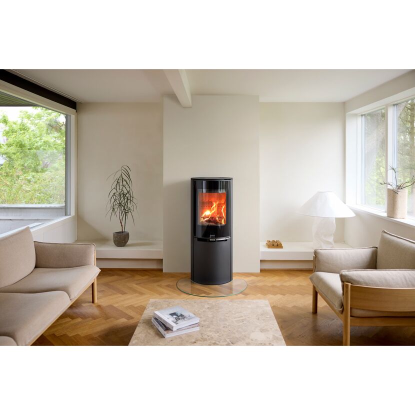 Kaminofen 'Aduro 9.8 Lux' Stahl schwarz  8 kW