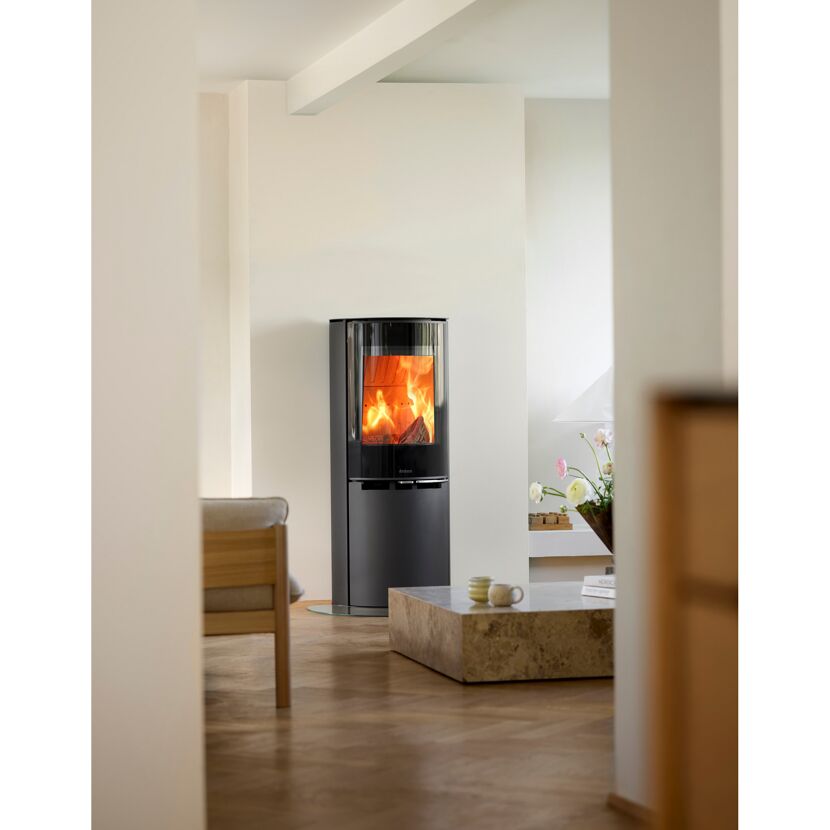Kaminofen 'Aduro 9.8 Lux' Stahl schwarz  8 kW
