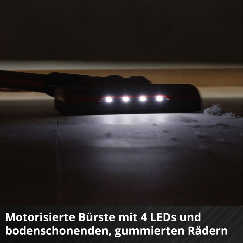 Akku-Stielstaubsauger 'TE-SV 18 Li' 18 V mit Akku und Ladegerät