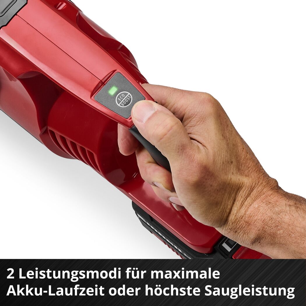 Akku-Stielstaubsauger 'TE-SV 18 Li' 18 V mit Akku und Ladegerät