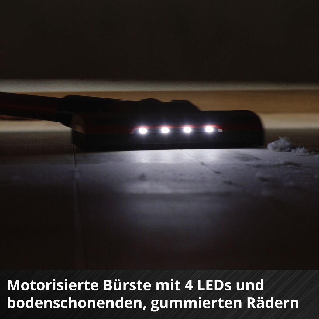 Akku-Stielstaubsauger 'TE-SV 18 Li' 18 V mit Akku und Ladegerät