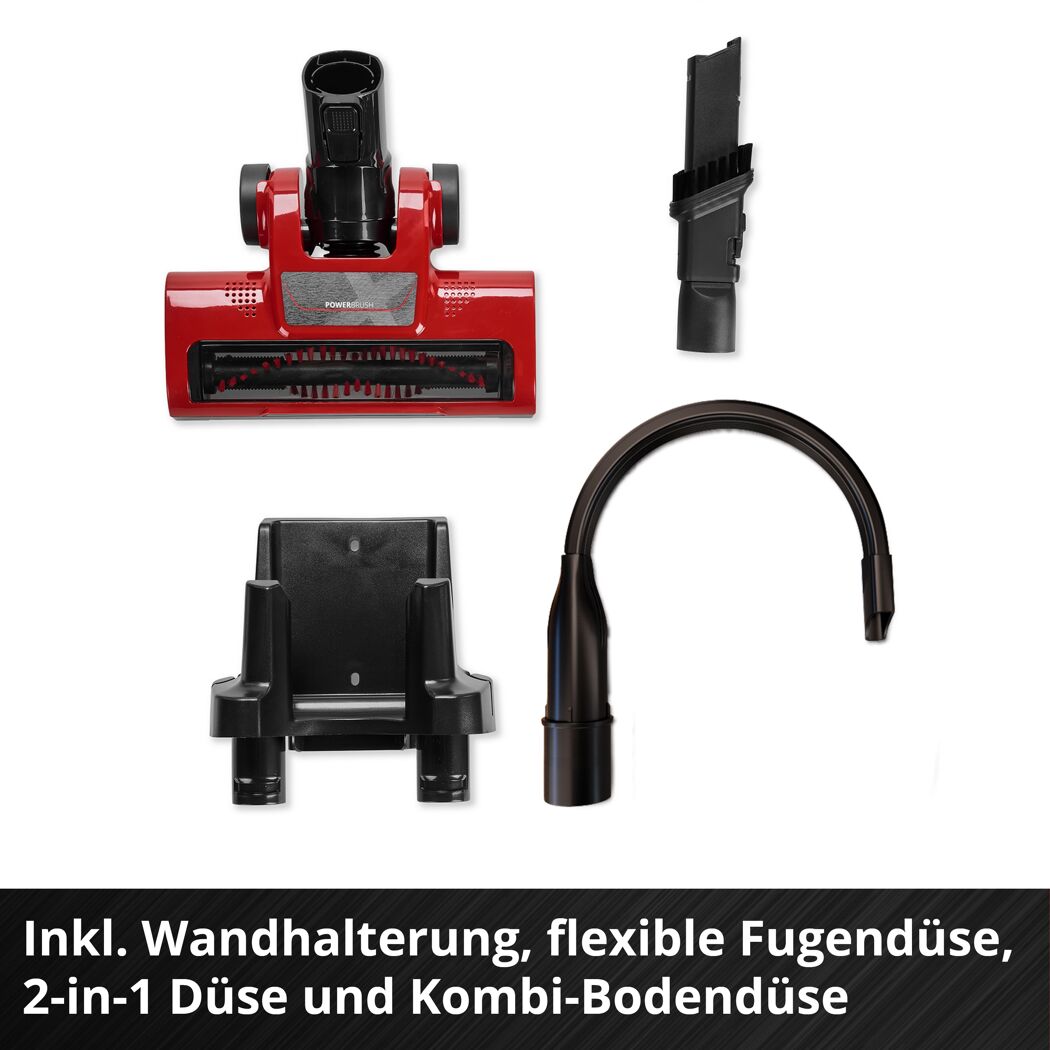 Akku-Stielstaubsauger 'TE-SV 18 Li' 18 V mit Akku und Ladegerät