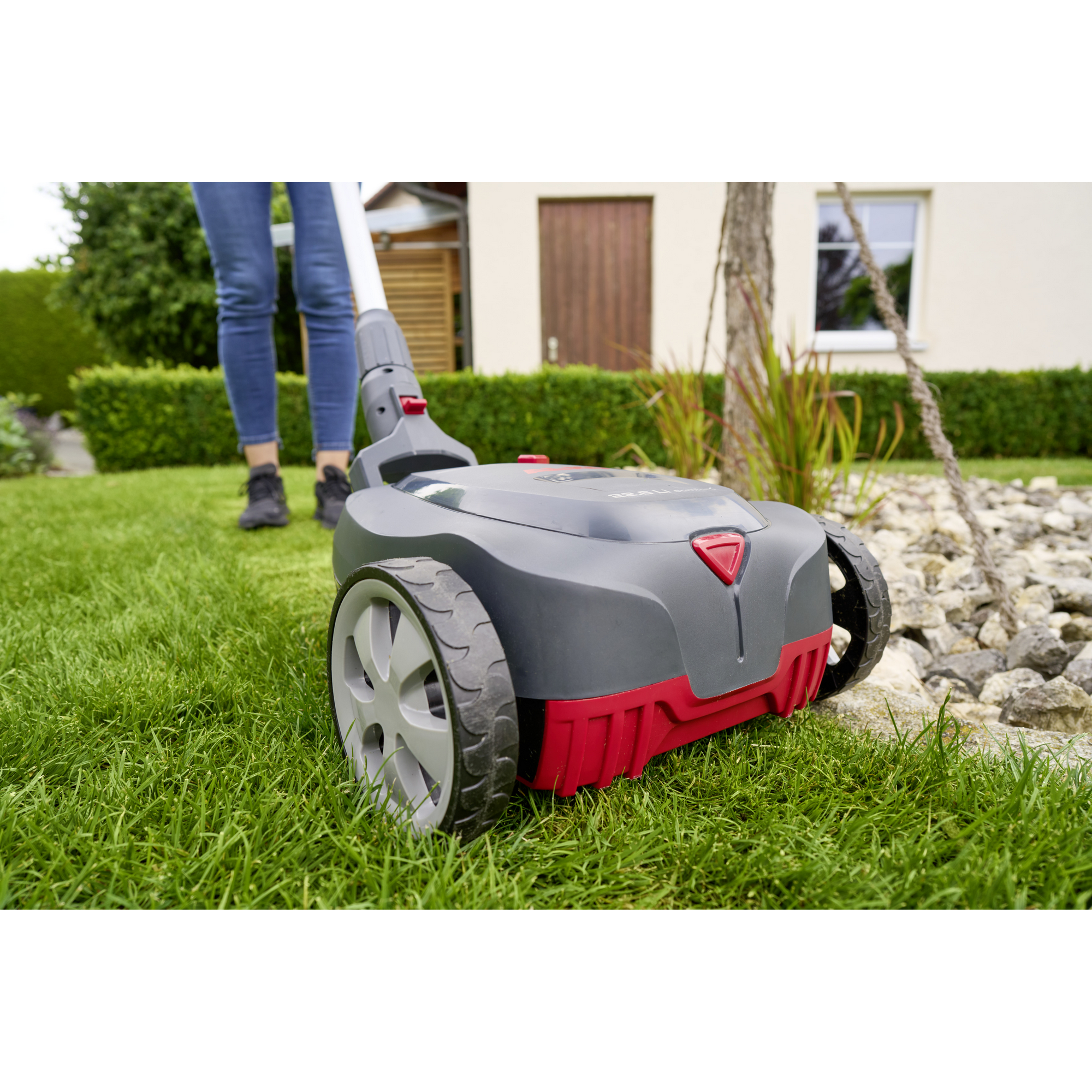 Akku-Mulchmäher '22.6 Li Comfort' 18/36 V ohne Akku und Ladegerät bis 150 m²