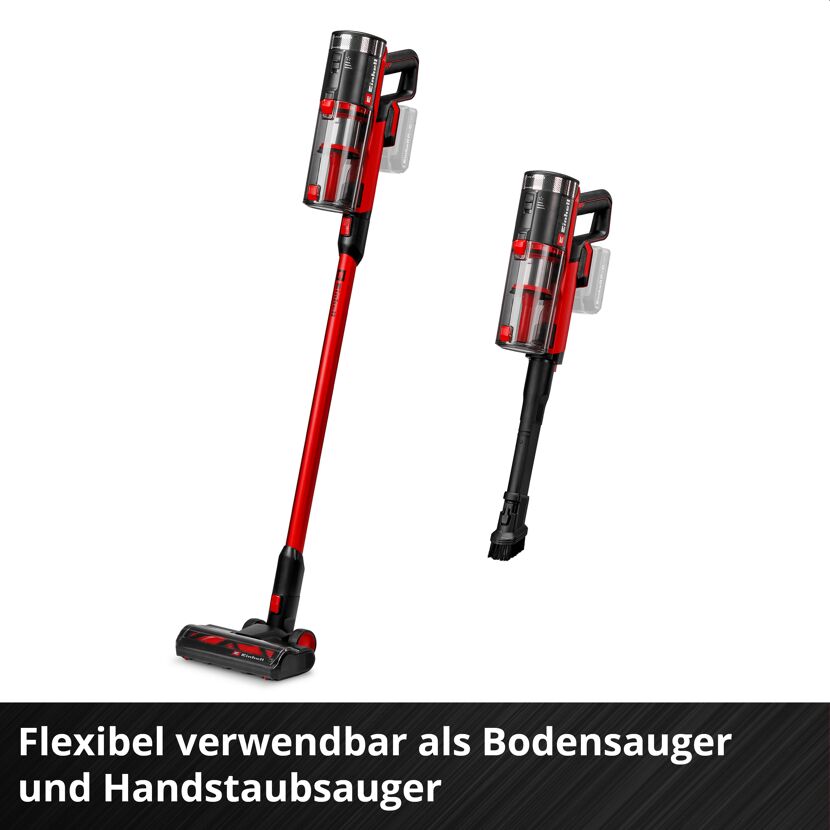 Akku-Stielstaubsauger 'TE-SV 18/270 Li BL-Solo' 18 V ohne Akku und Ladegerät