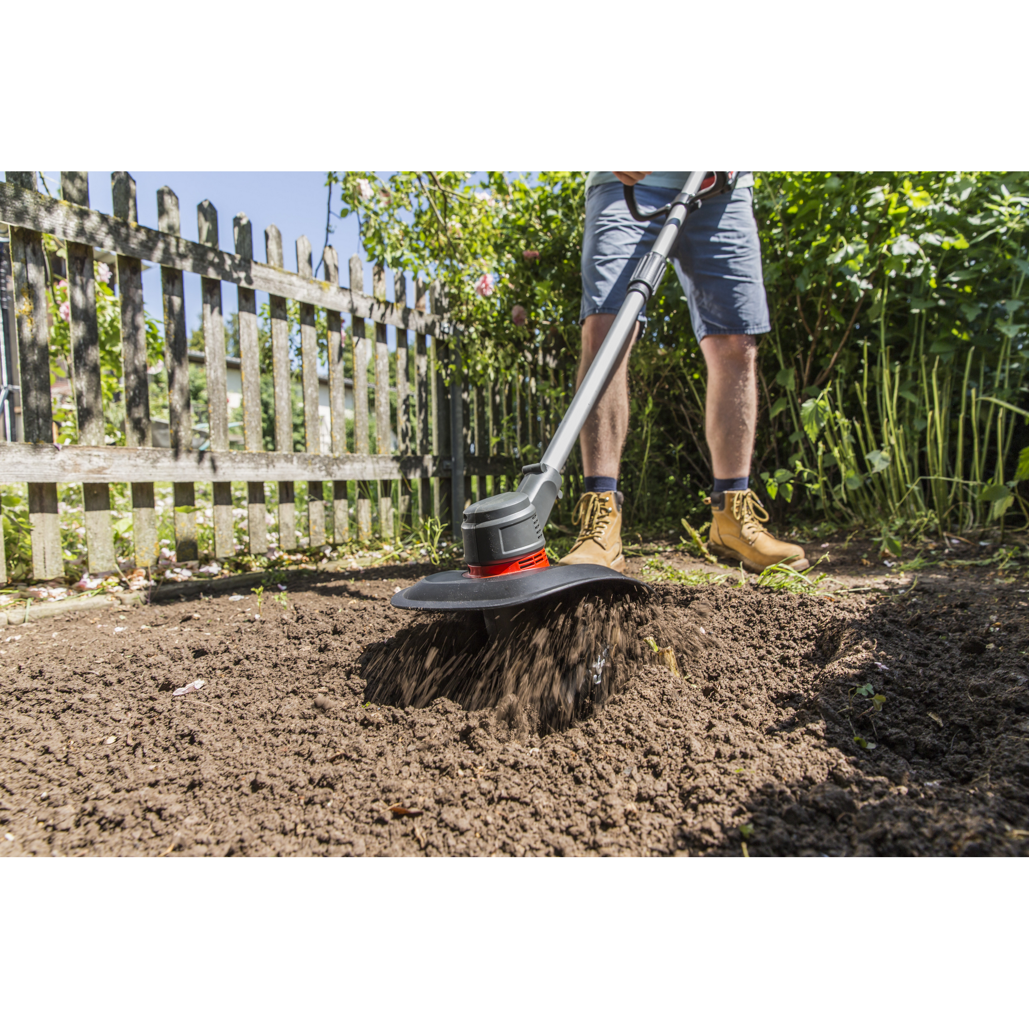 Akku-Bodenhacke 'TLD 1820' 18/36 V mit Akku und Ladegerät