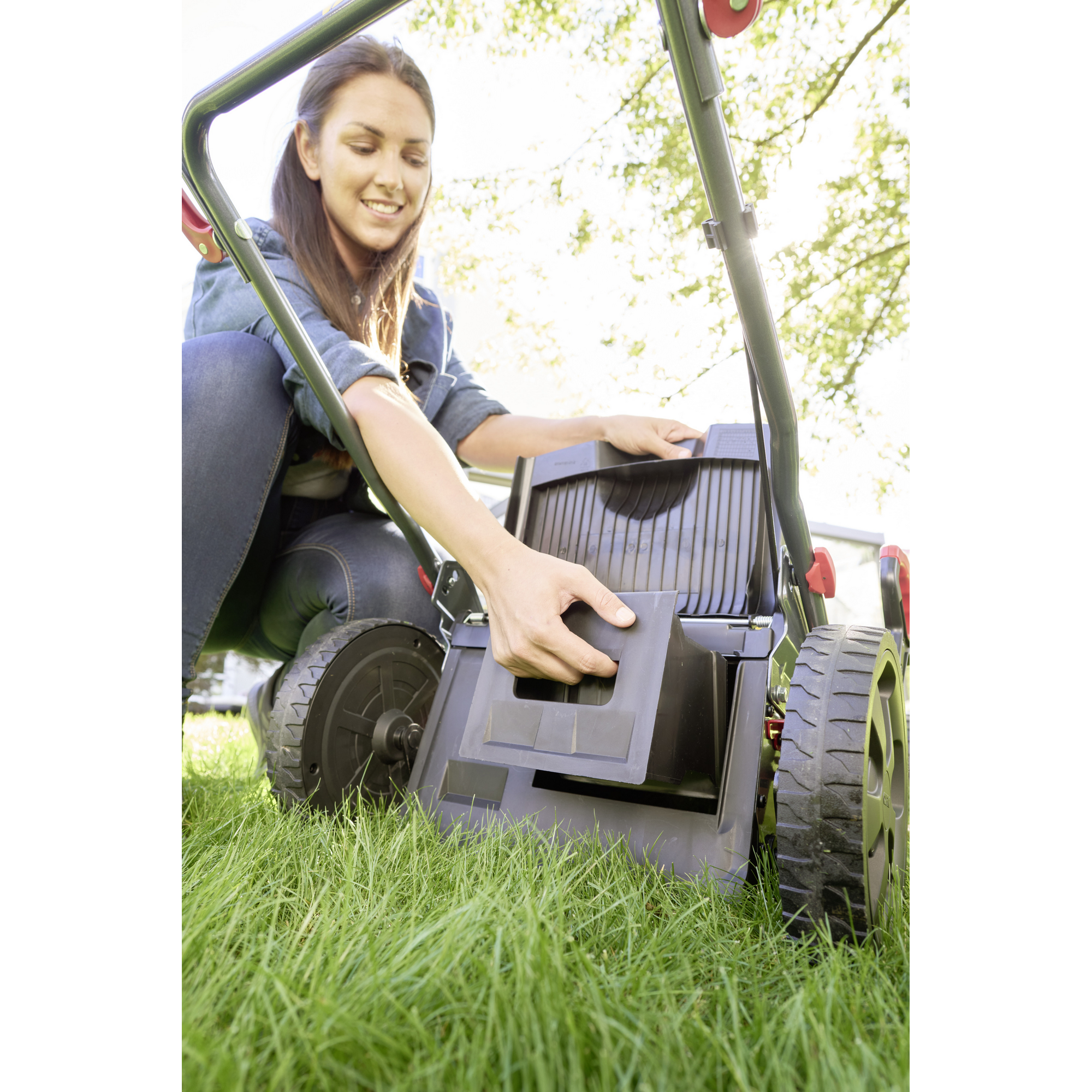 Benzin-Rasenmäher 'Easy 5.16 SP-D' 2,6 kW 4-in-1 System bis 1800 m²