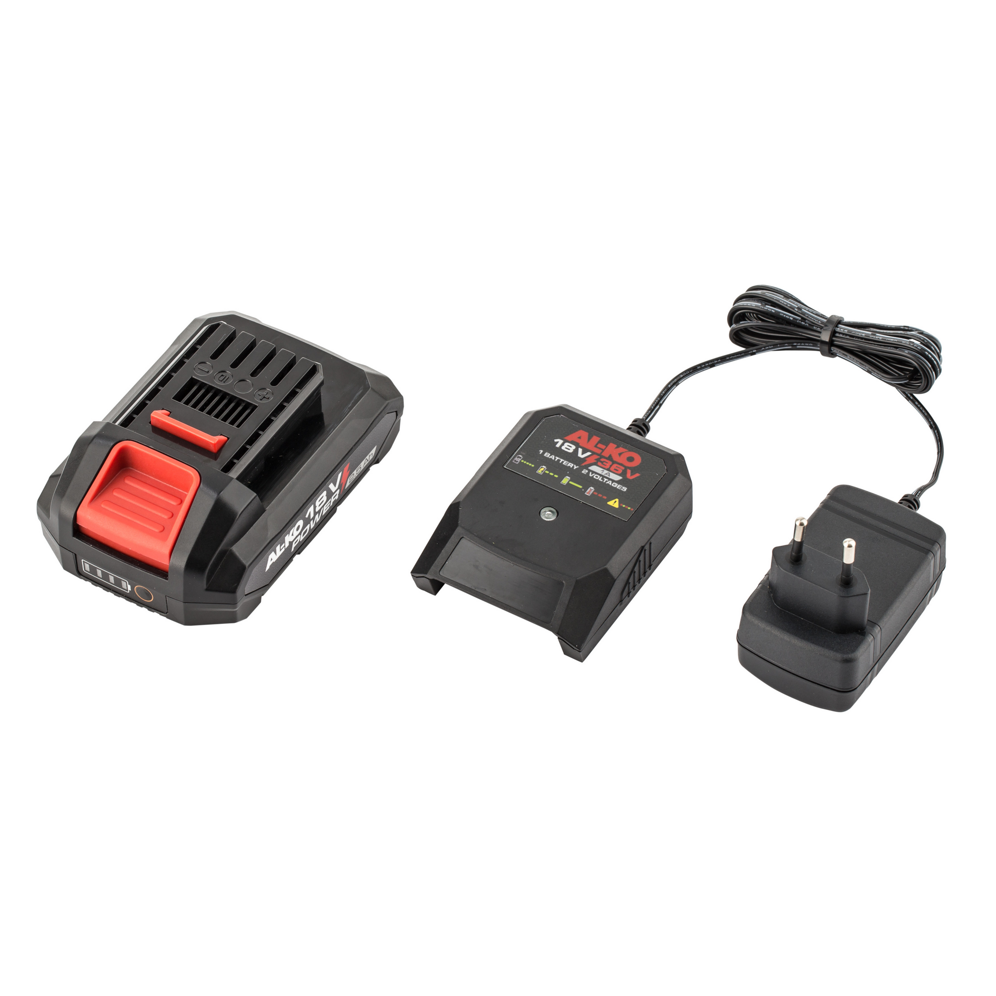 Starterset 'Power' mit Akku 18 V 2,5 Ah und Ladegerät 1A