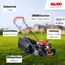 Benzin-Rasenmäher 'Comfort 42.1 SP-A' 1,9 kW 3-in-1 System bis 1000 m²