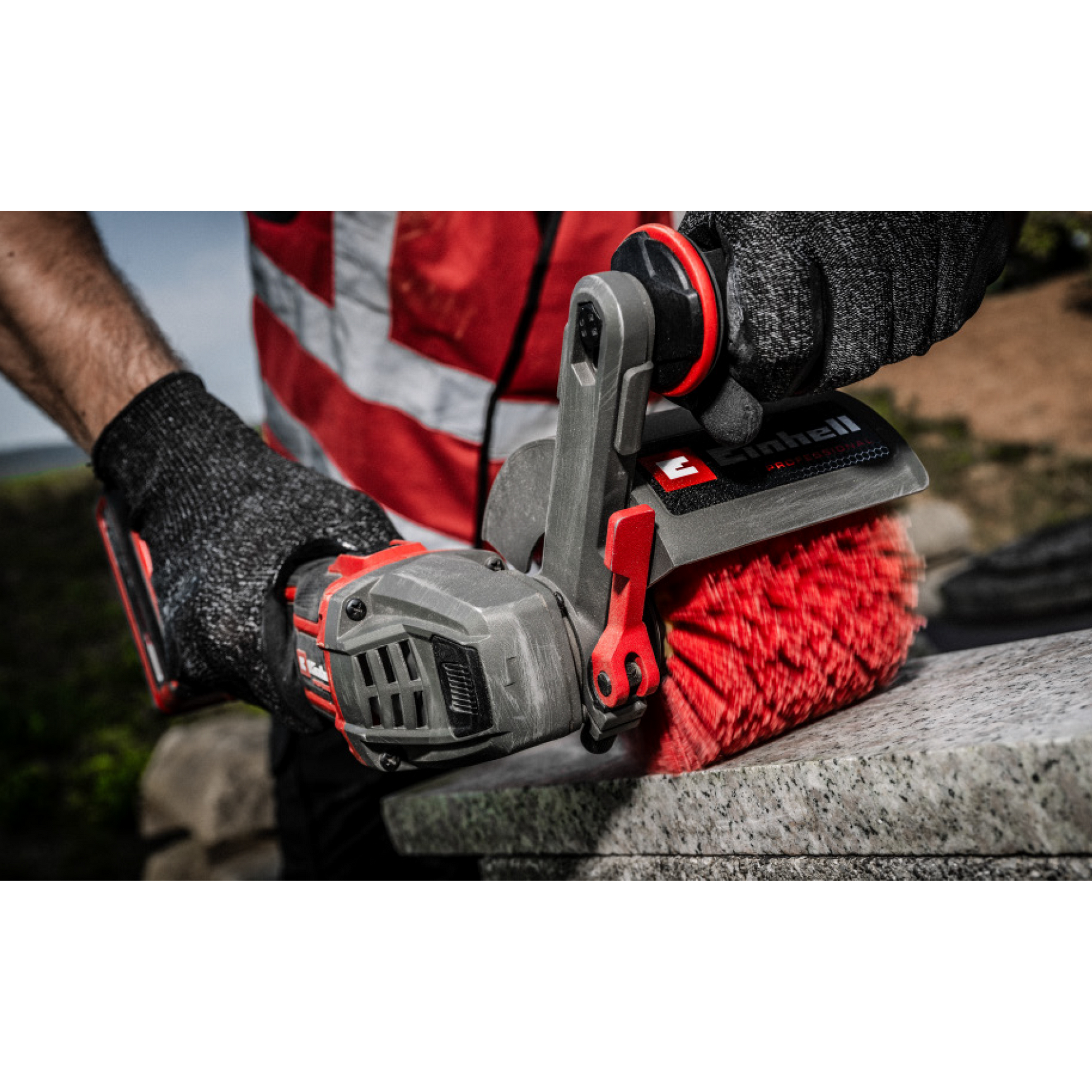 Nylonbürste 120 x 100 mm für Bürstenschleifer