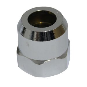 Quetschfitting Überwurfmutter verchromt 3/8" x 10 mm