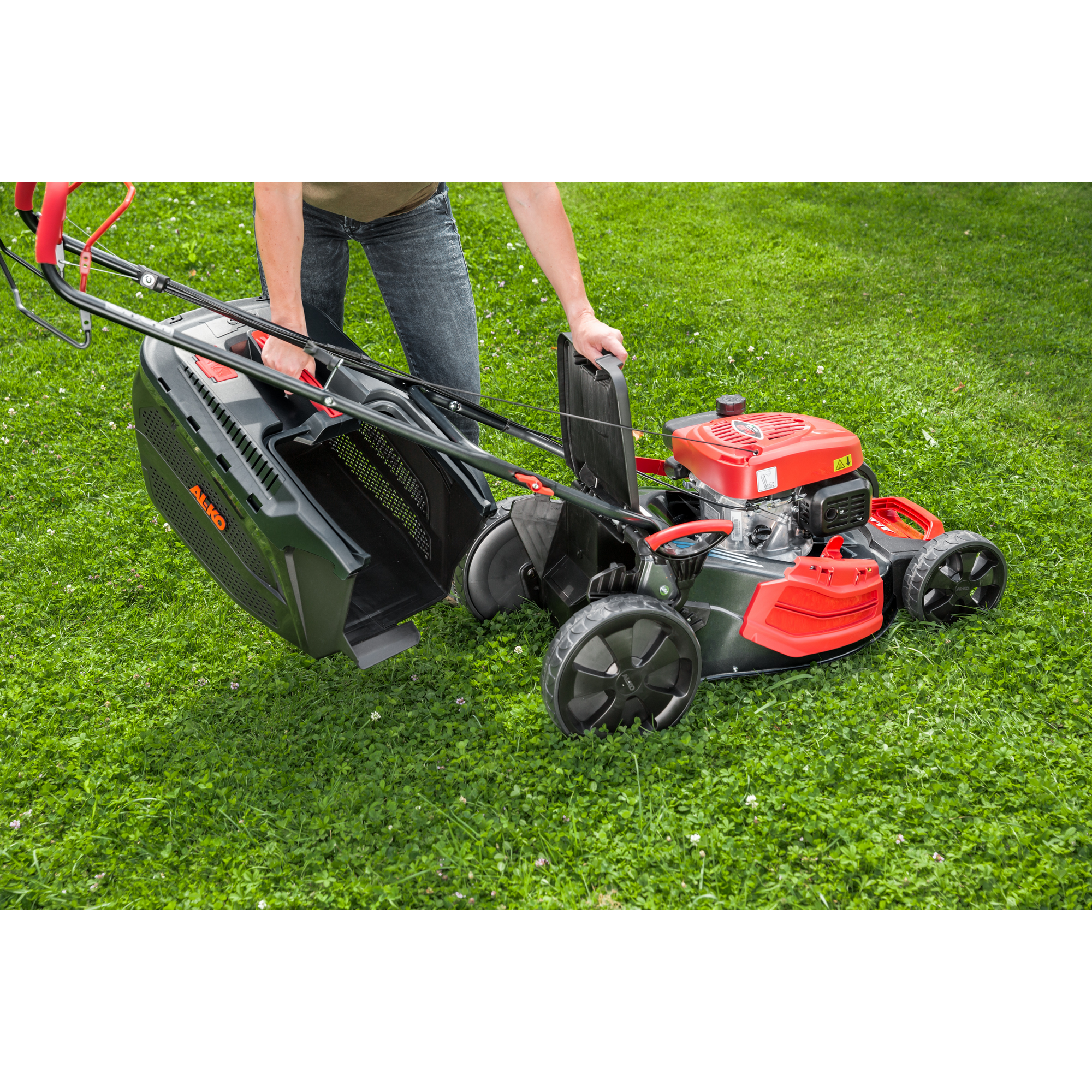 Benzin-Rasenmäher 'Comfort 51.0 SP-A' 2,1 kW 4-in-1 System bis 1800 m²