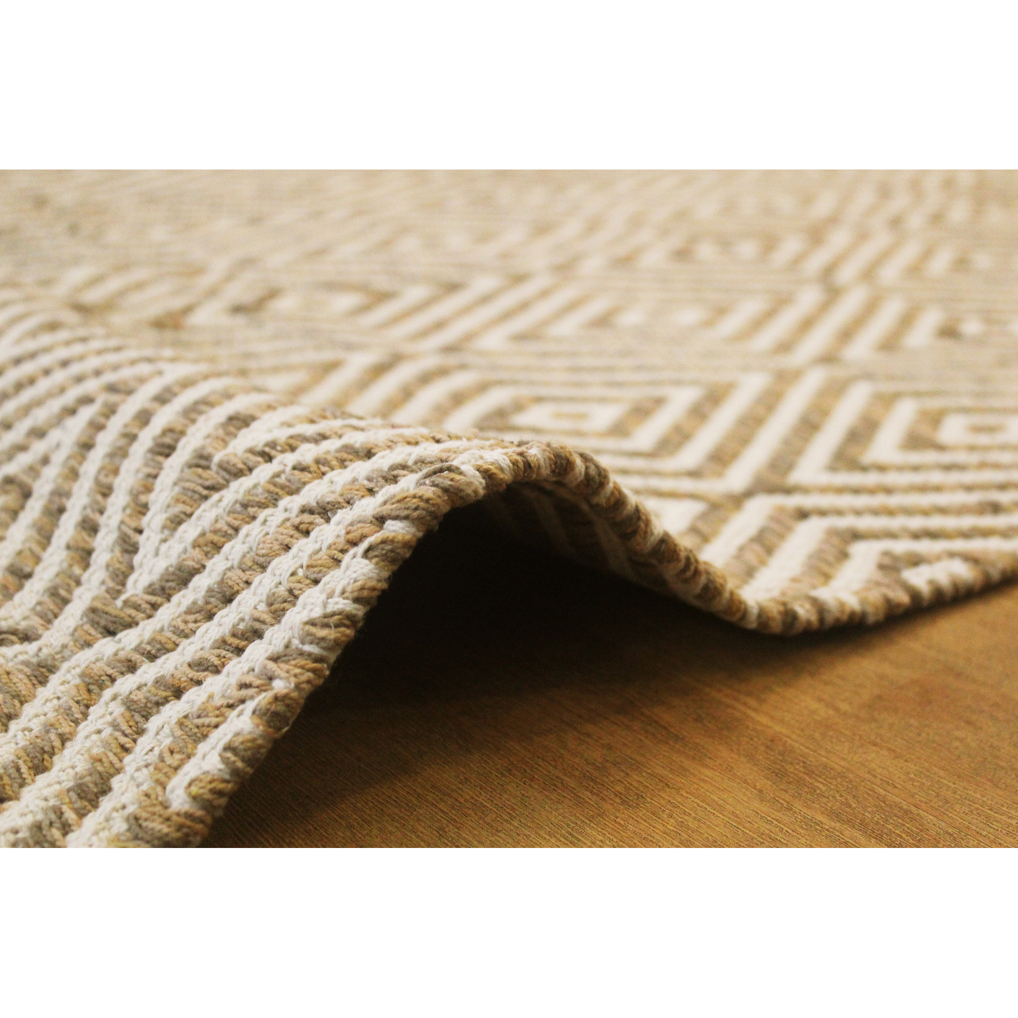 Teppich 'Aperitif' beige/braun 160 x 230 cm