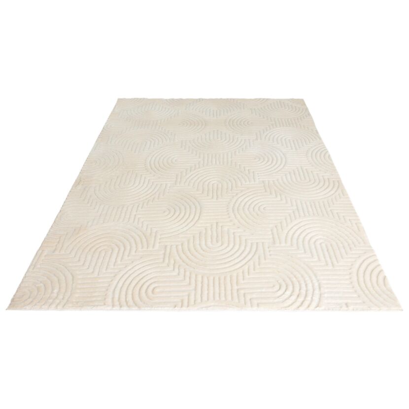 Outdoorteppich 'Balance Flow 225' creme 80 x 150 cm