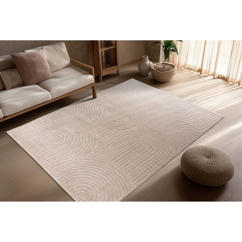 Teppich 'Bandito 325' beige 120 x 170 cm