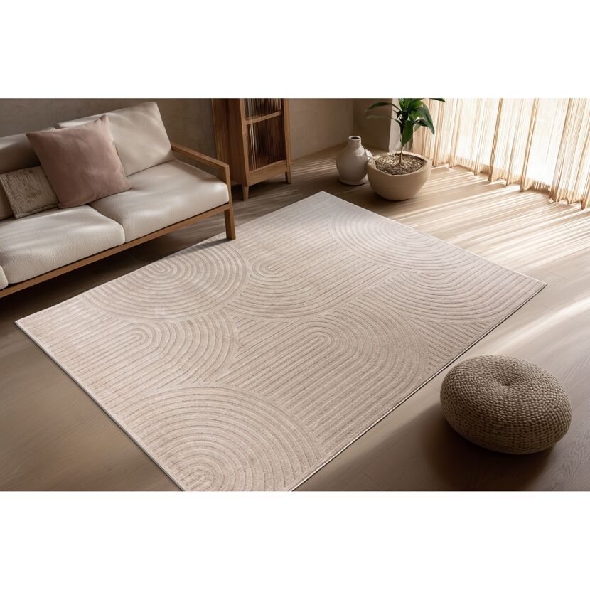 Teppich 'Bandito' beige 160 x 230 cm