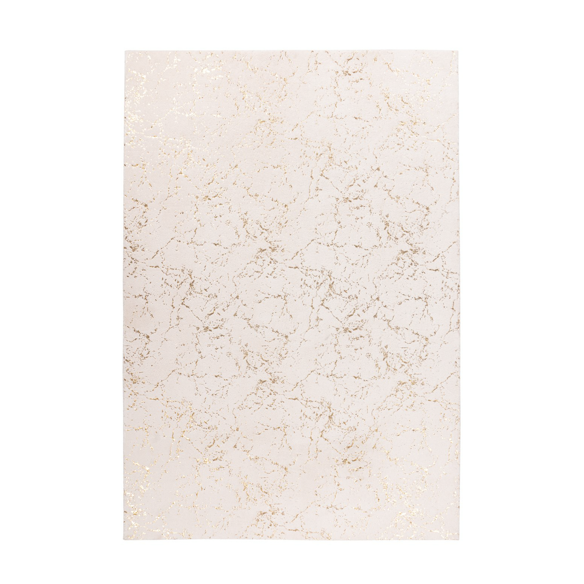 Teppich 'Bijou 225' creme/goldfarben 80 x 150 cm