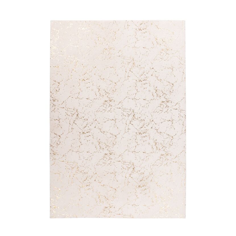 Teppich 'Bijou 225' creme/goldfarben 80 x 150 cm