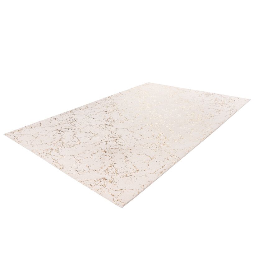 Teppich 'Bijou 225' creme/goldfarben 80 x 150 cm