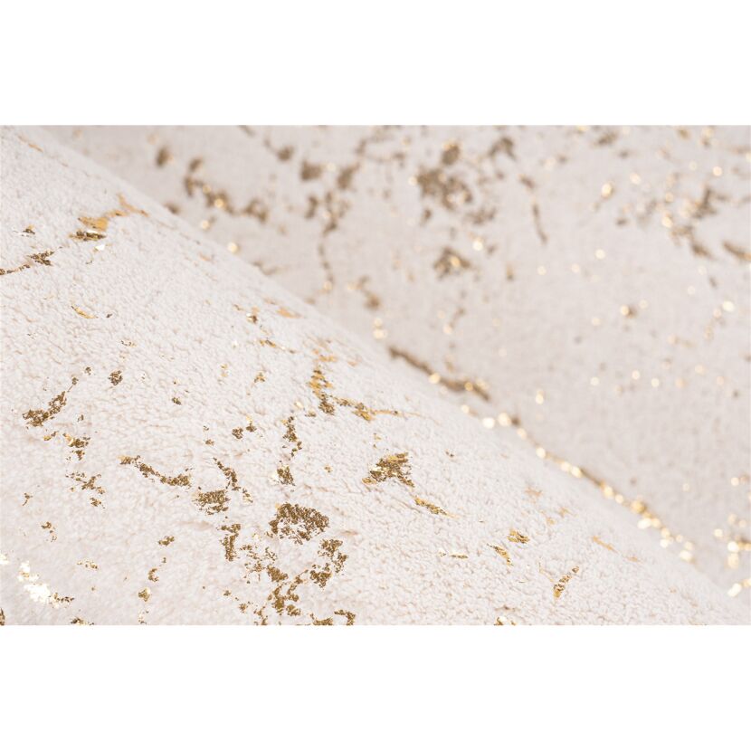 Teppich 'Bijou 225' creme/goldfarben 80 x 150 cm