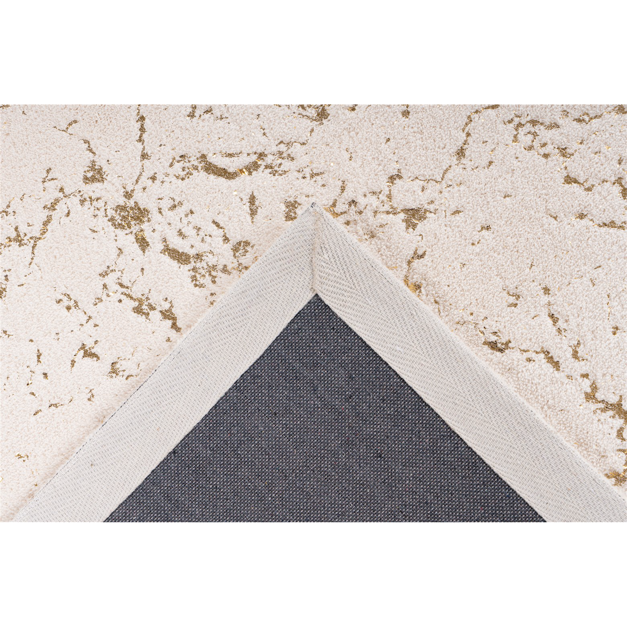 Teppich 'Bijou 225' creme/goldfarben 80 x 150 cm