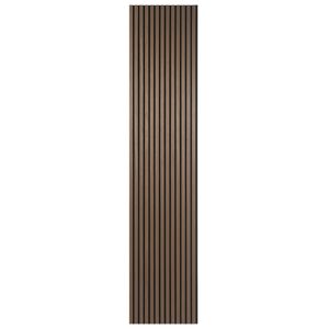 Akustikpanel MDF walnussfarben 52 x 244 x 1,8 cm