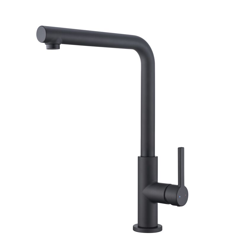 Spültischarmatur 'Denpasar' mattschwarz 24,5 cm