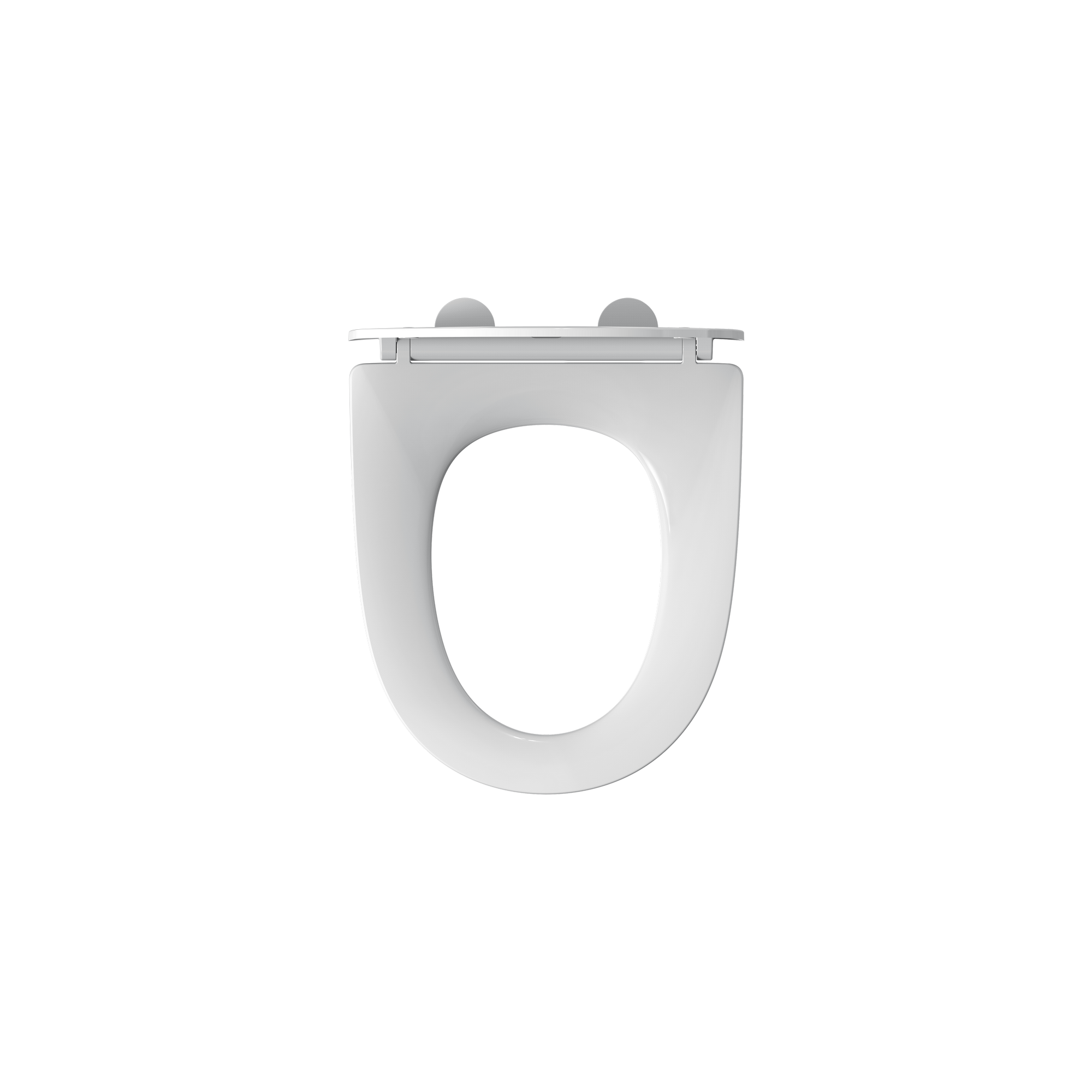 WC-Sitz 'Paros/Geta' weiß mit Absenkautomatik