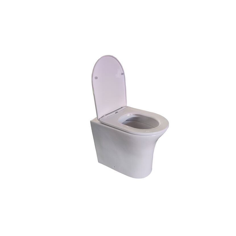 WC-Sitz 'Nemos' weiß mit Absenkautomatik
