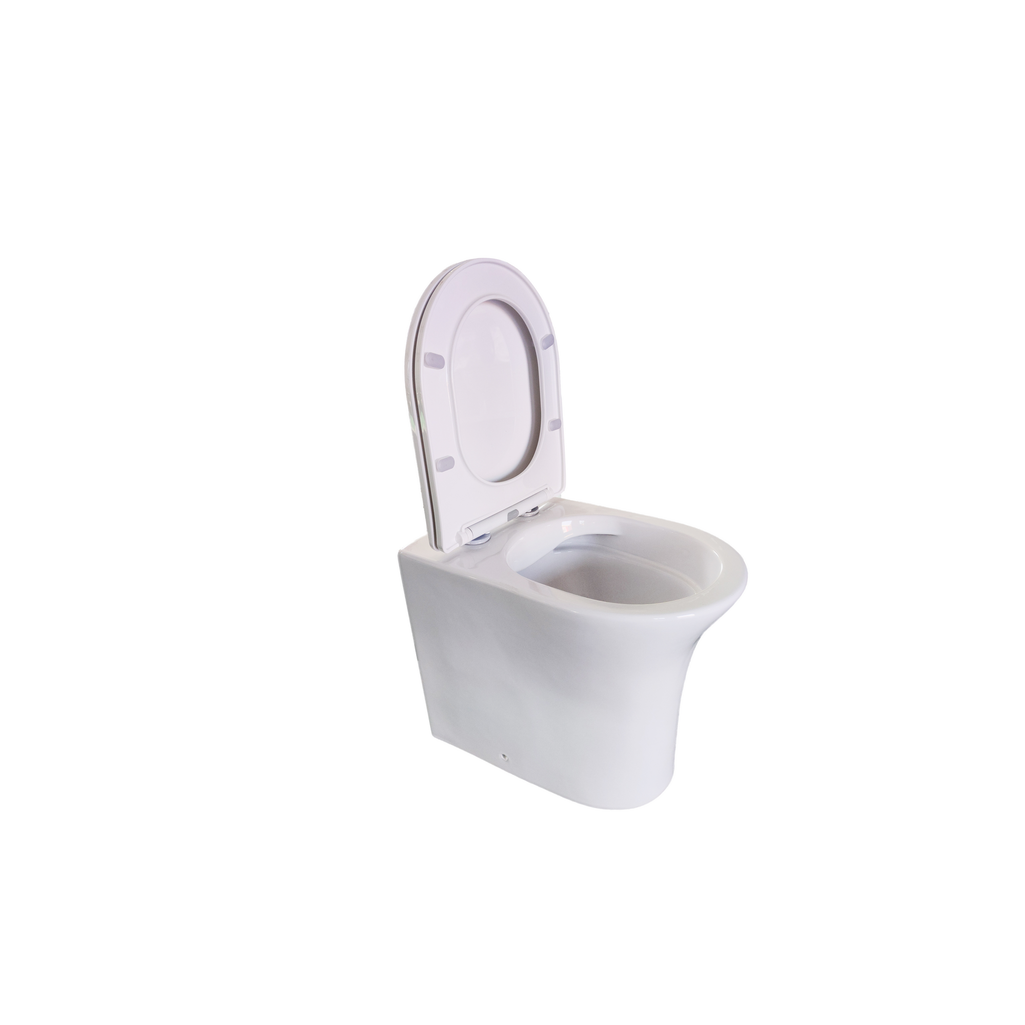 WC-Sitz 'Nemos' weiß mit Absenkautomatik