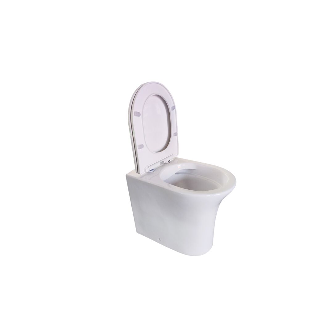 WC-Sitz 'Nemos' weiß mit Absenkautomatik