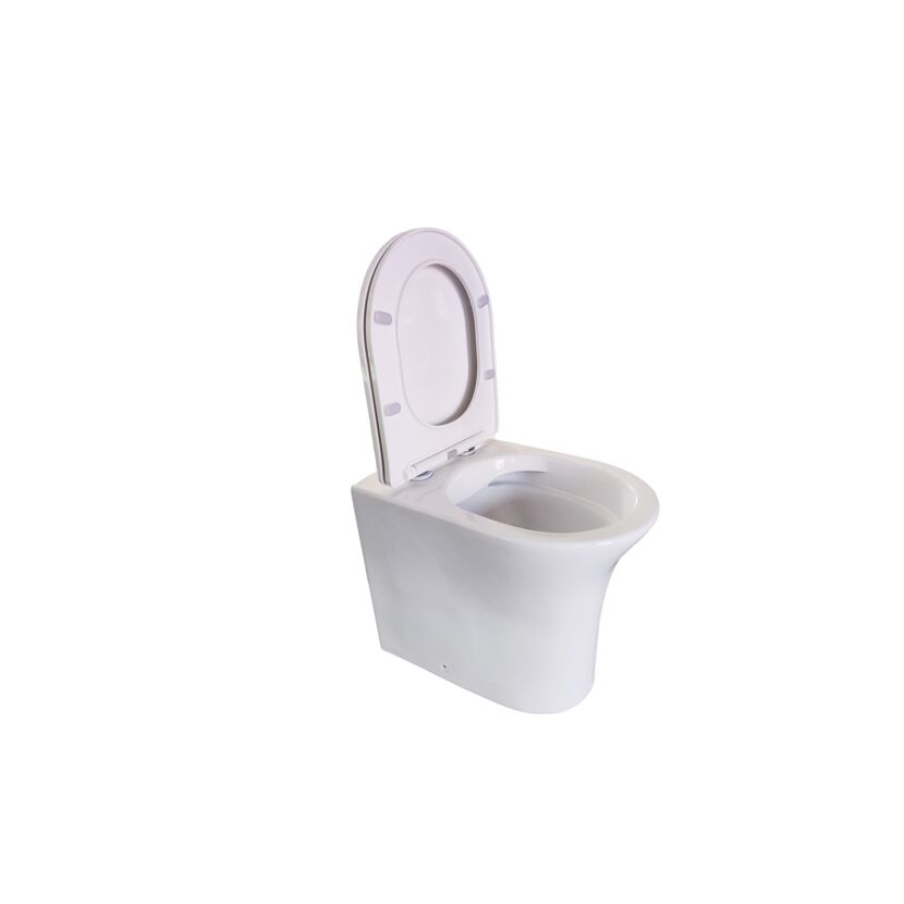 WC-Sitz 'Nemos' weiß mit Absenkautomatik