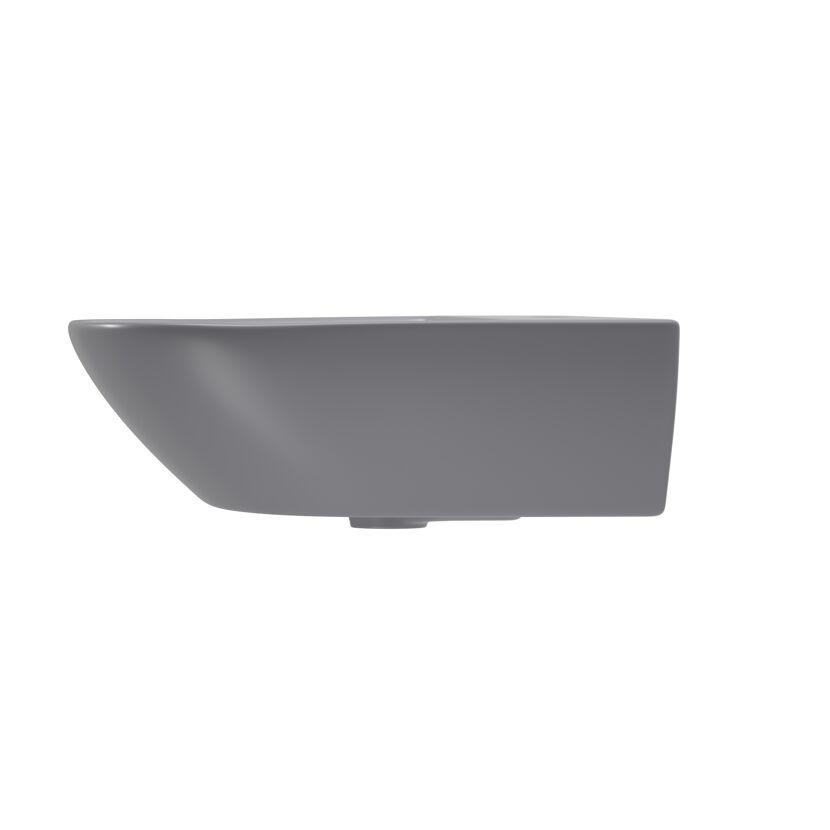 Aufsatzwaschtisch 'Rivo' hellgrau/matt 60 x 45 x 17 cm