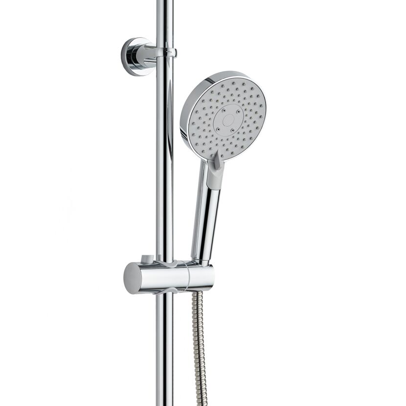 Duschsäule 'Lovina' chromfarben