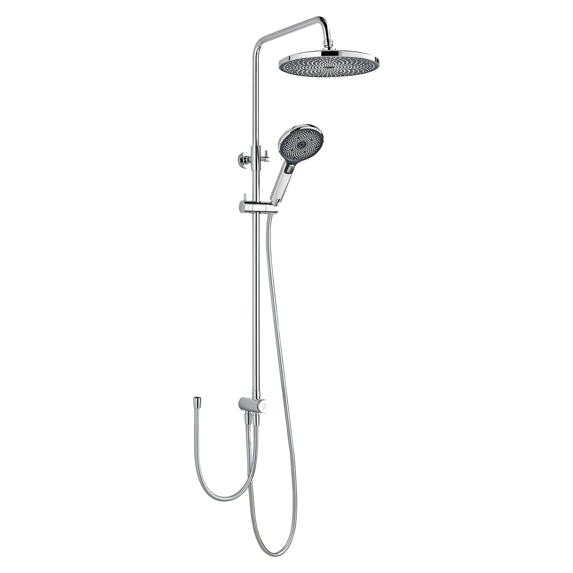 Duschsystem 'Biella' chromfarben