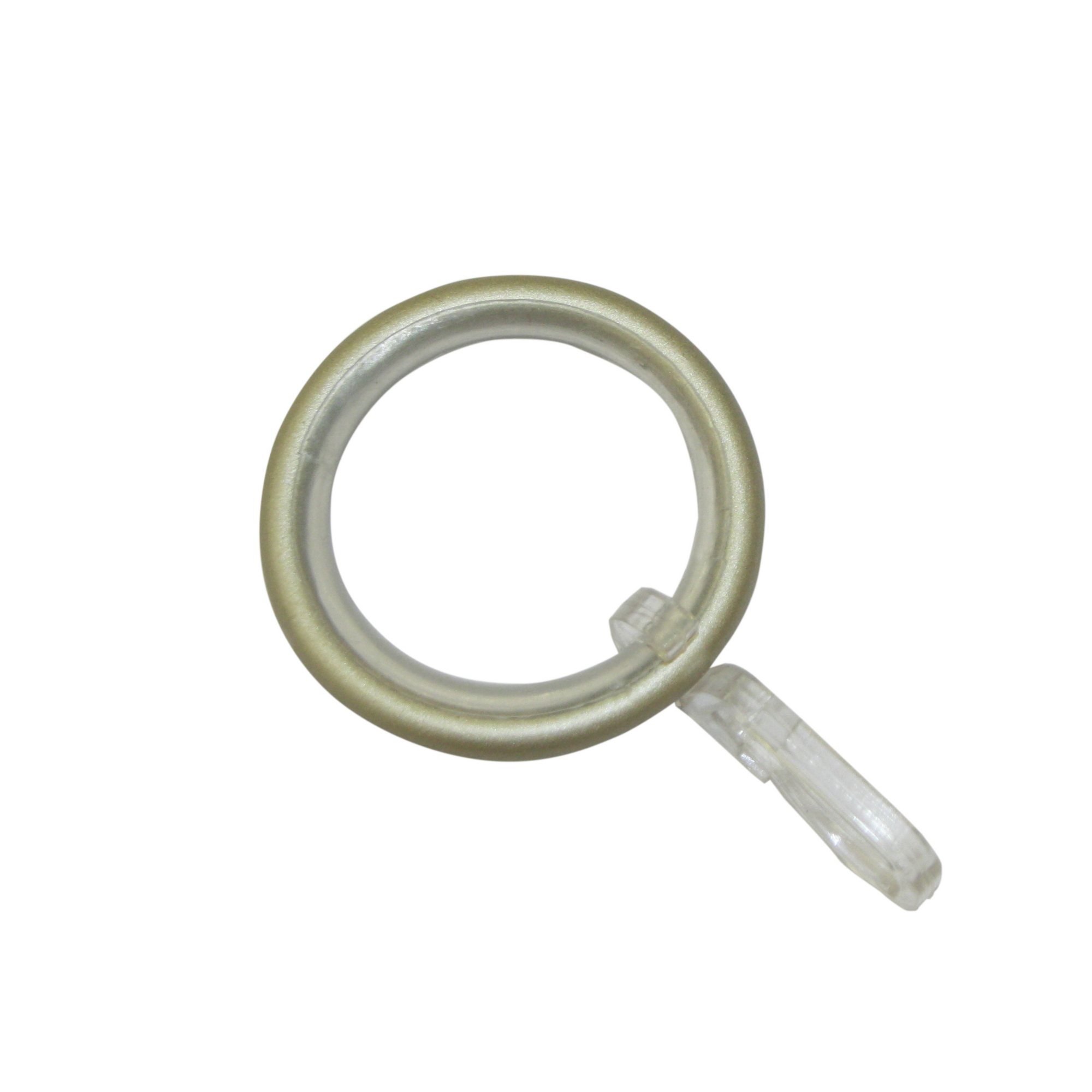 Ringe für Gardinenstange 'Elba' 10 Stück champagner