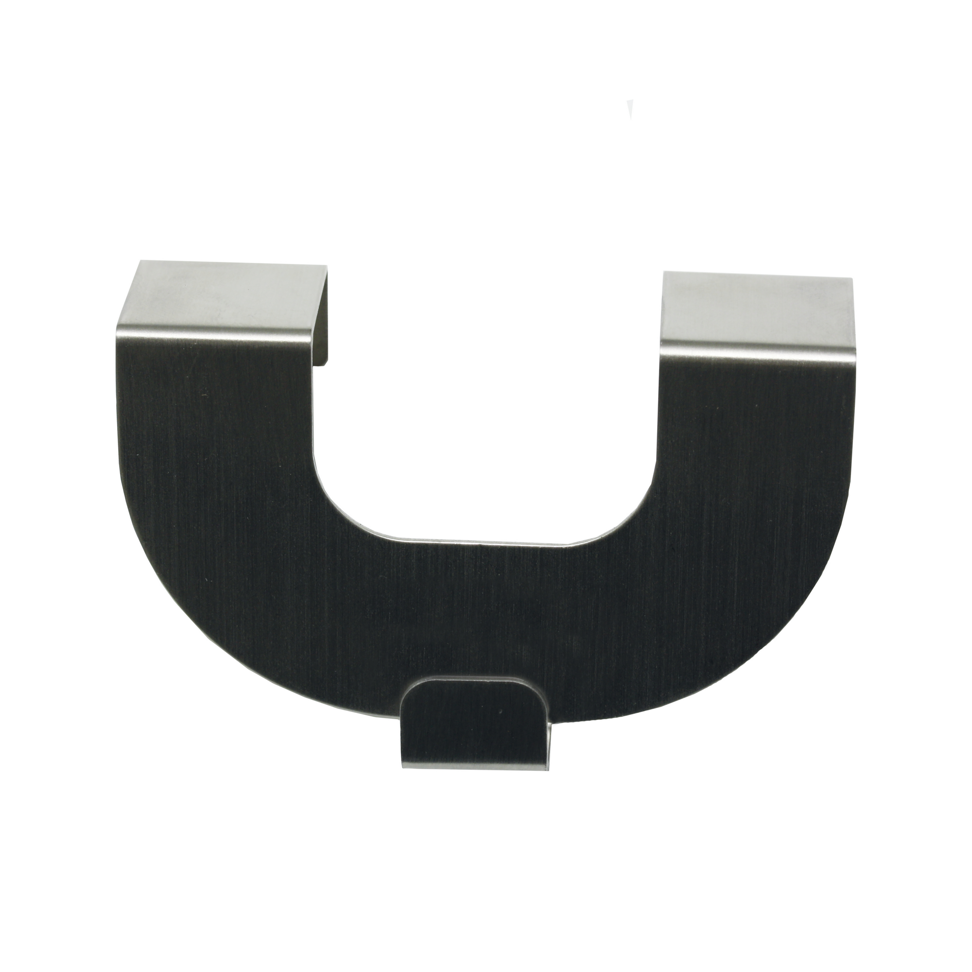 Dekohaken in U-Form edelstahlfarben 2 Stück