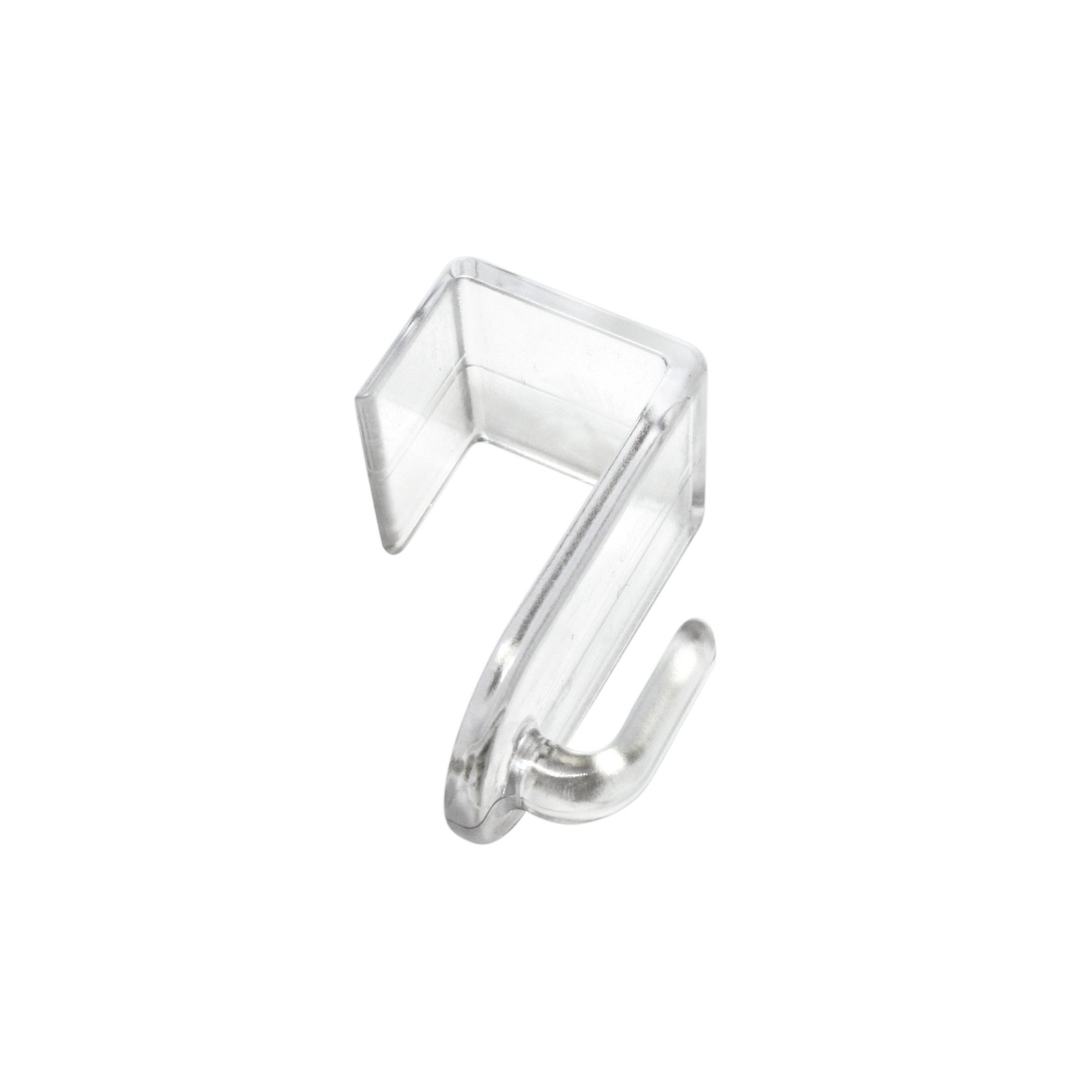 Dekohaken transparent 2 Stück