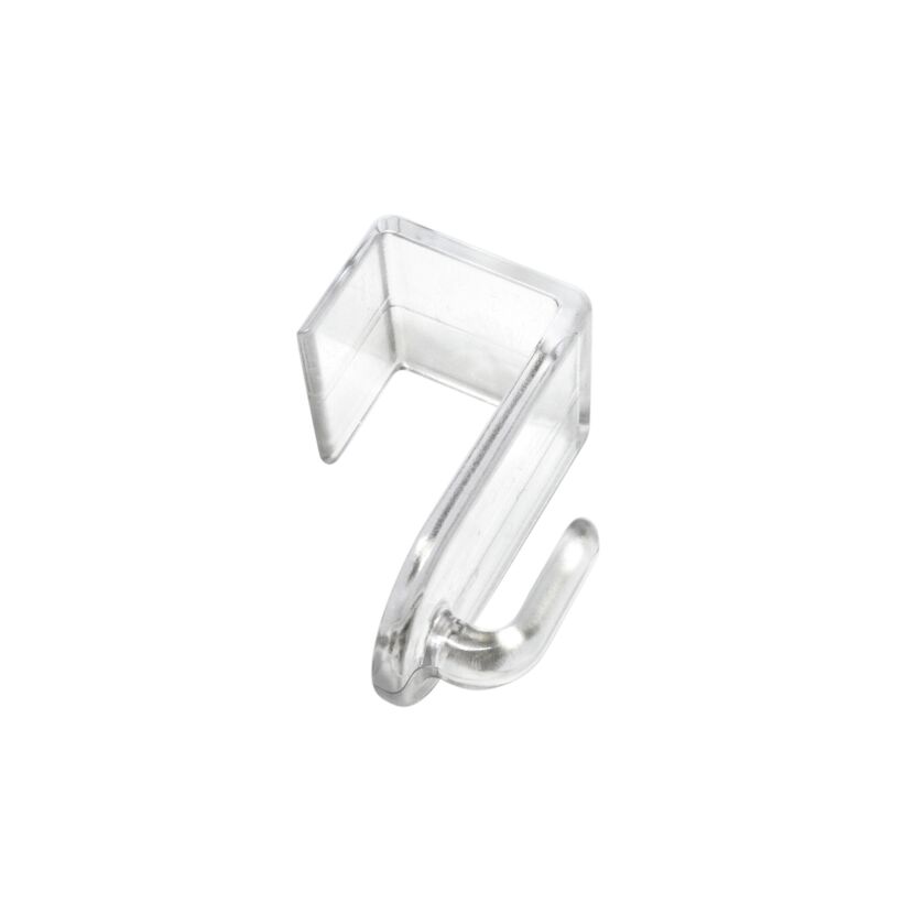 Dekohaken transparent 2 Stück