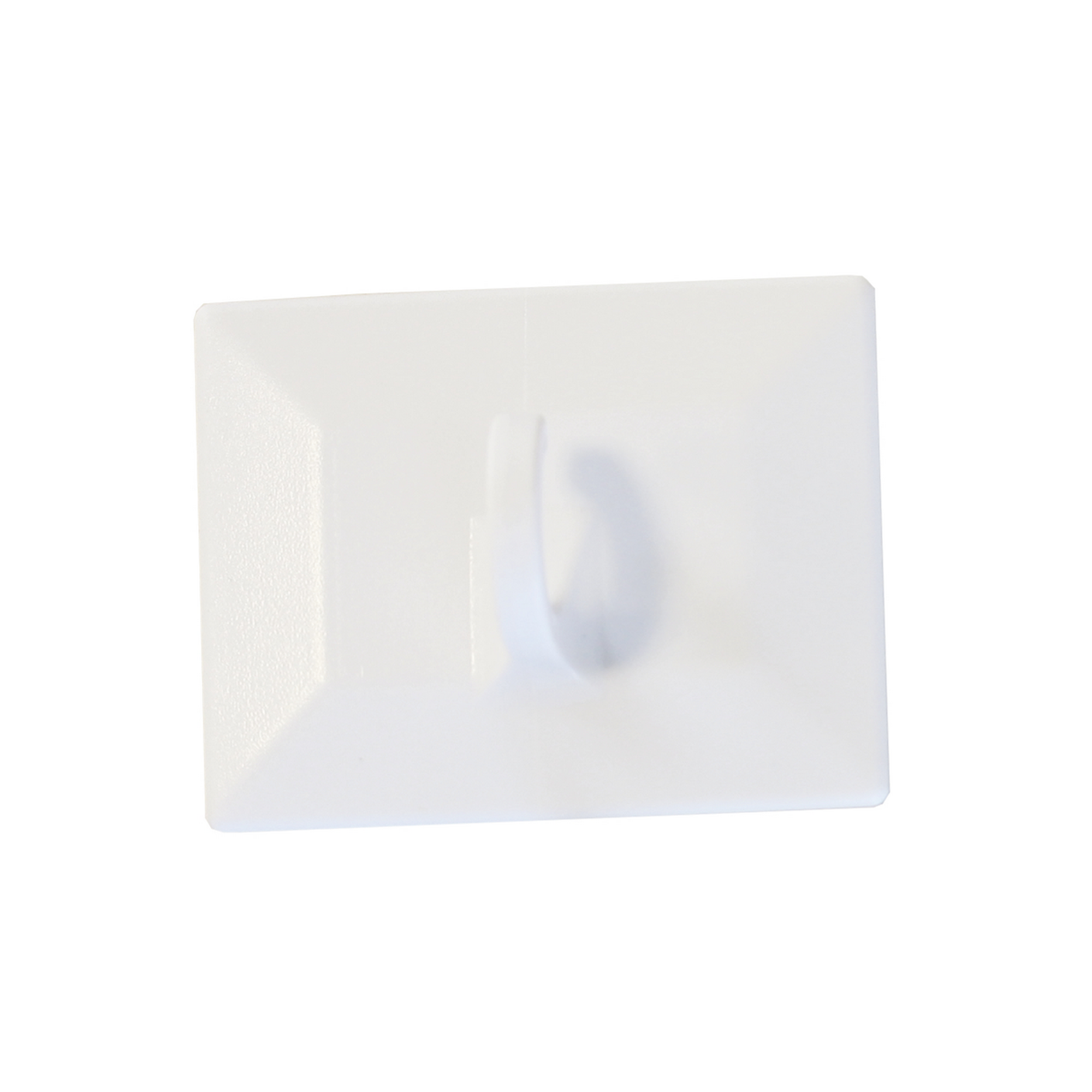 Klebehaken weiß 2 Stück