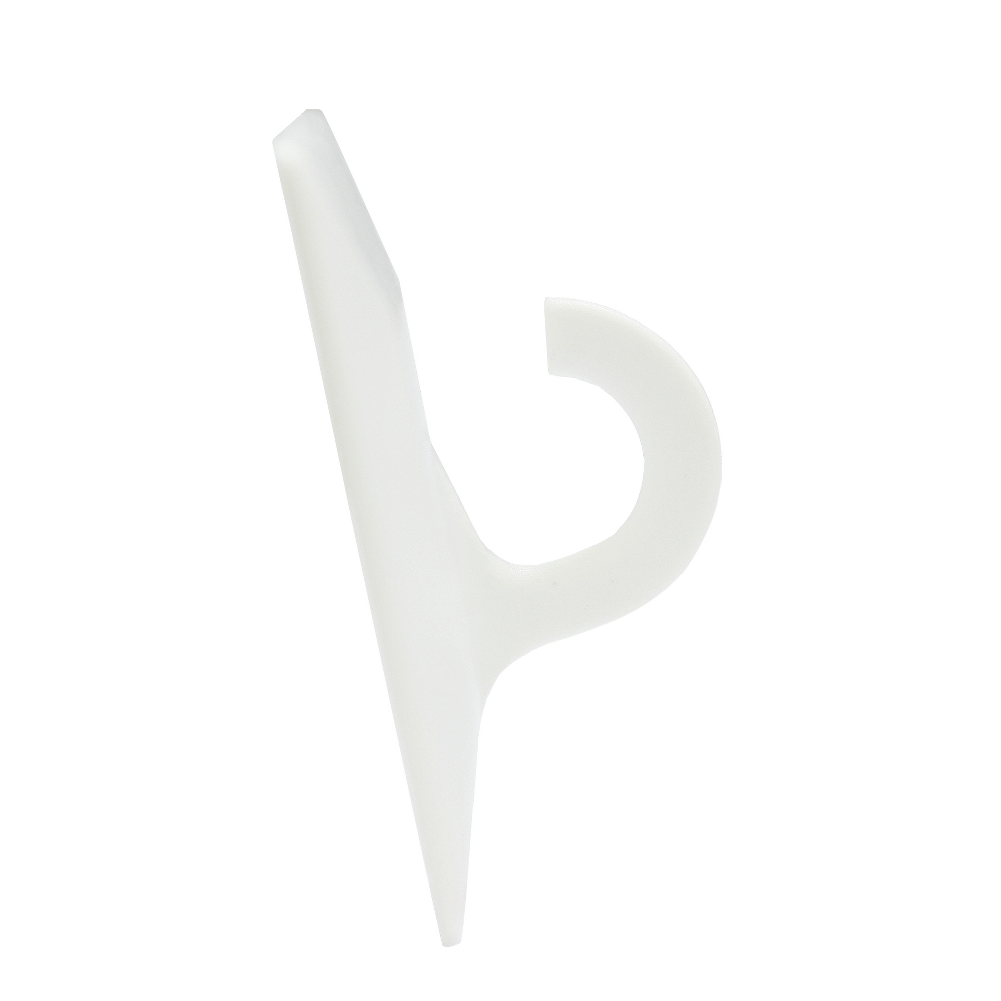 Klebehaken weiß 2 Stück