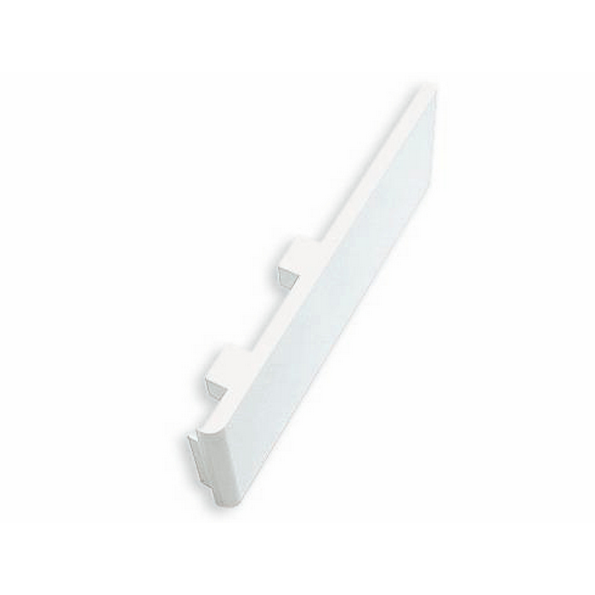 Seitendeckel für Vorhangschiene weiß 5cm