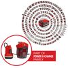 Akku-Klarwasserpumpe 'GE-PP 18 RB Li' 3000 l/h mit Akku und Ladegerät