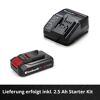 Akku-Klarwasserpumpe 'GE-PP 18 RB Li' 3000 l/h mit Akku und Ladegerät