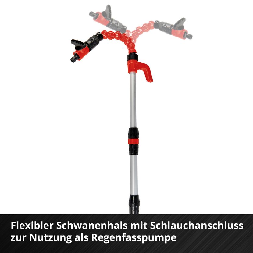 Akku-Klarwasserpumpe 'GE-PP 18 RB Li' 3000 l/h mit Akku und Ladegerät